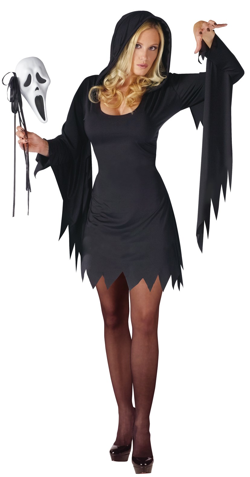Ghost Face Female Adult Costume