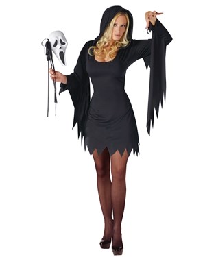Ghost Face Female Adult Costume