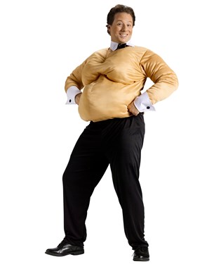 Fat Suit Male Stripper Adult Costume