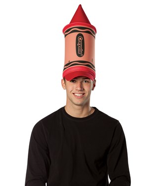 Crayola Red Crayon Hat Adult