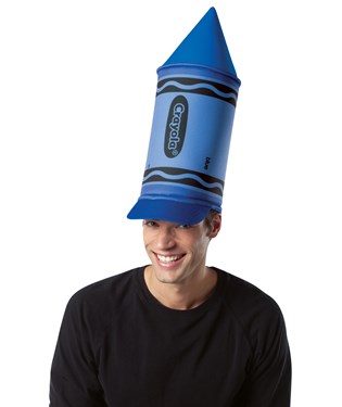 Crayola Blue Crayon Hat Adult