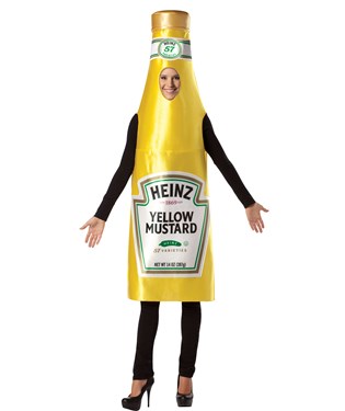 Heinz Classic Mustard Bottle Adult Costume
