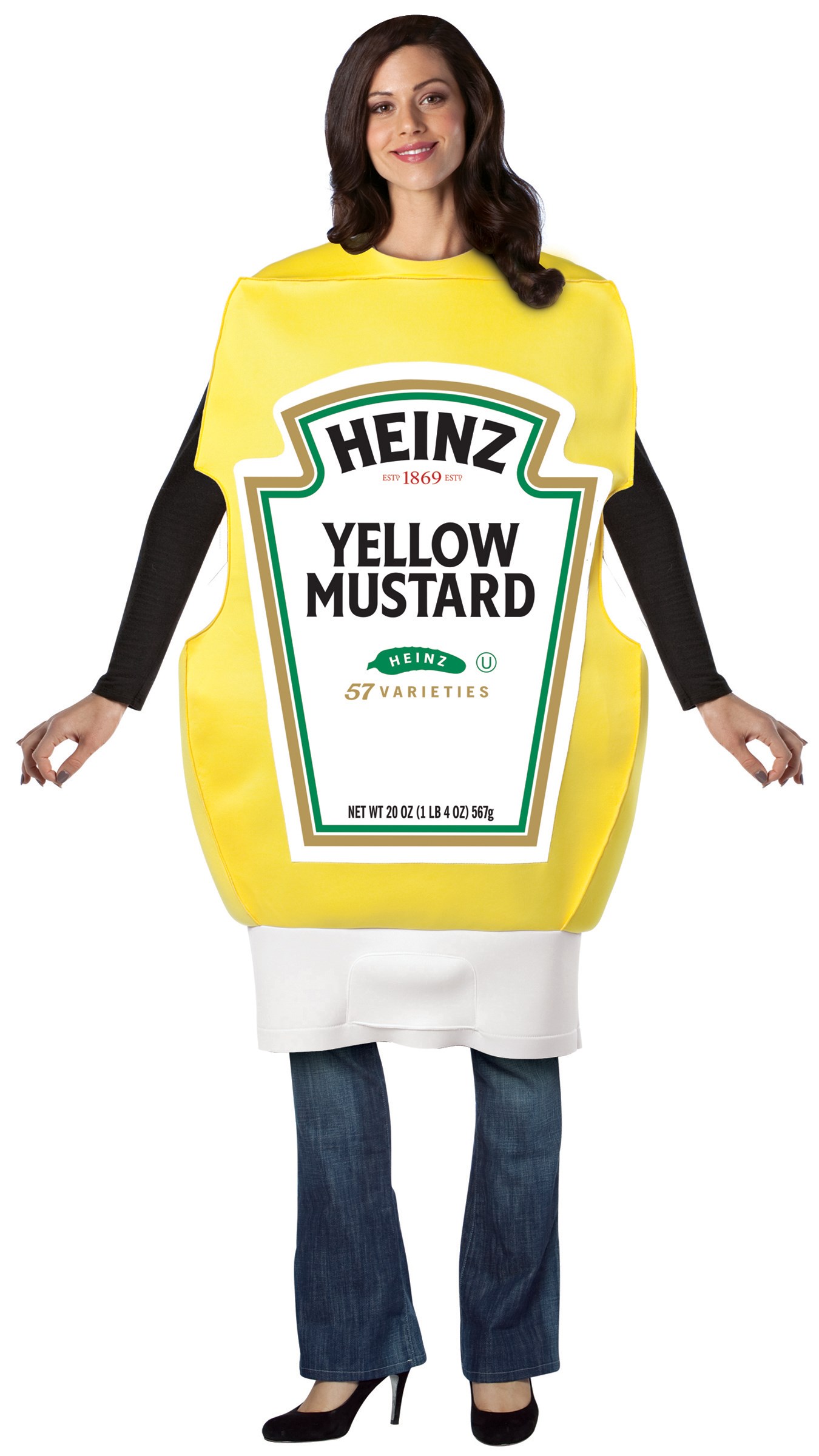 Heinz Mustard Squeeze Bottle Adult Costume