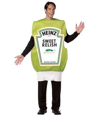Heinz Relish Squeeze Bottle Adult Costume