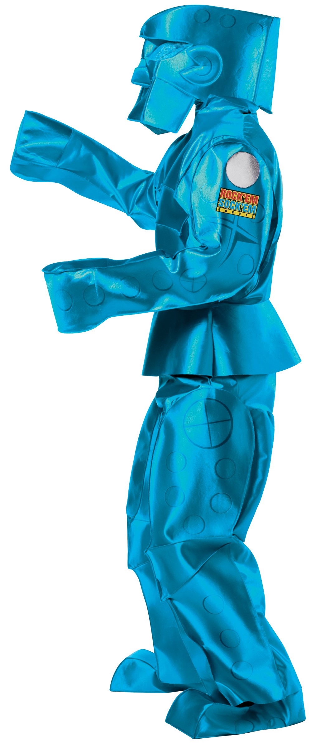Rockem Sockem Robots - Blue Bomber Adult Costume