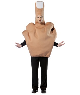The Finger Adult Costume