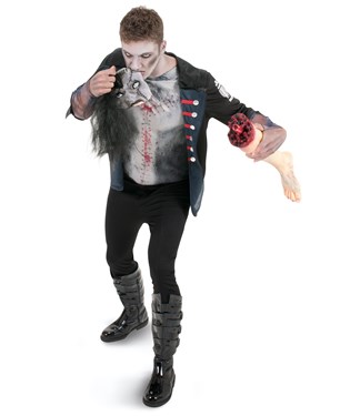 Shock Rock Zombie Adult Costume