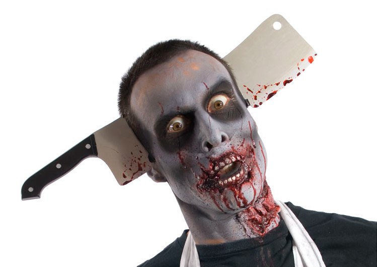 Zombie Cleaver Thru Head for the 2022 Costume season.