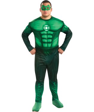 Green Lantern Movie - Deluxe Hal Jordan Adult Plus Costume