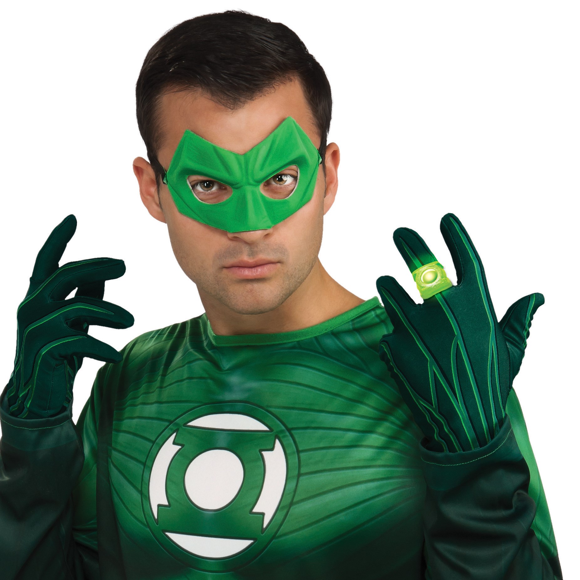 Green Lantern Movie – Green Lantern Light-Up Ring Adult