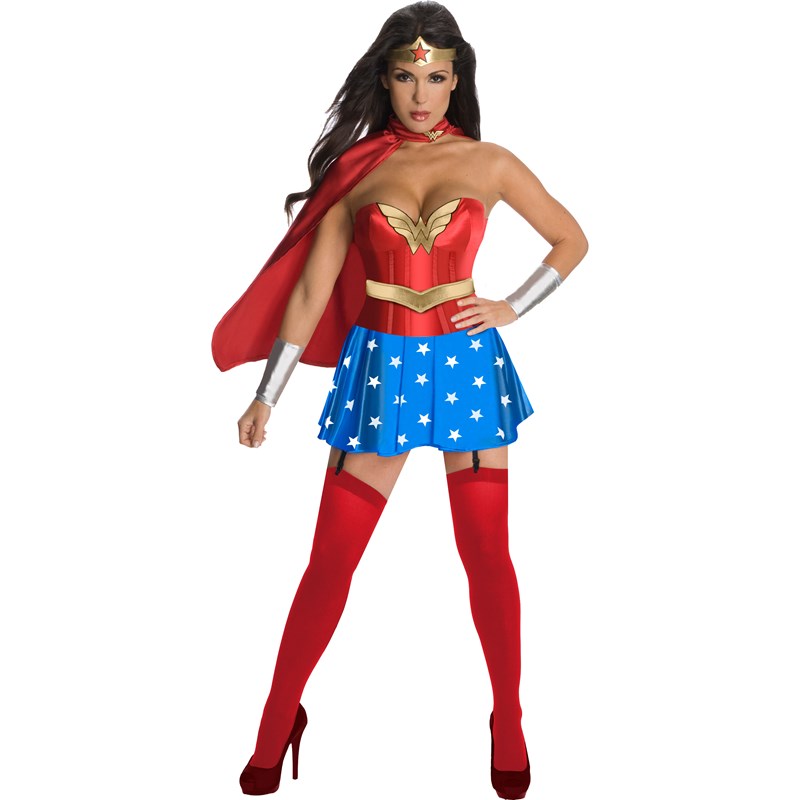 Wonder Woman Corset Adult Costume for the 2022 Costume season.
