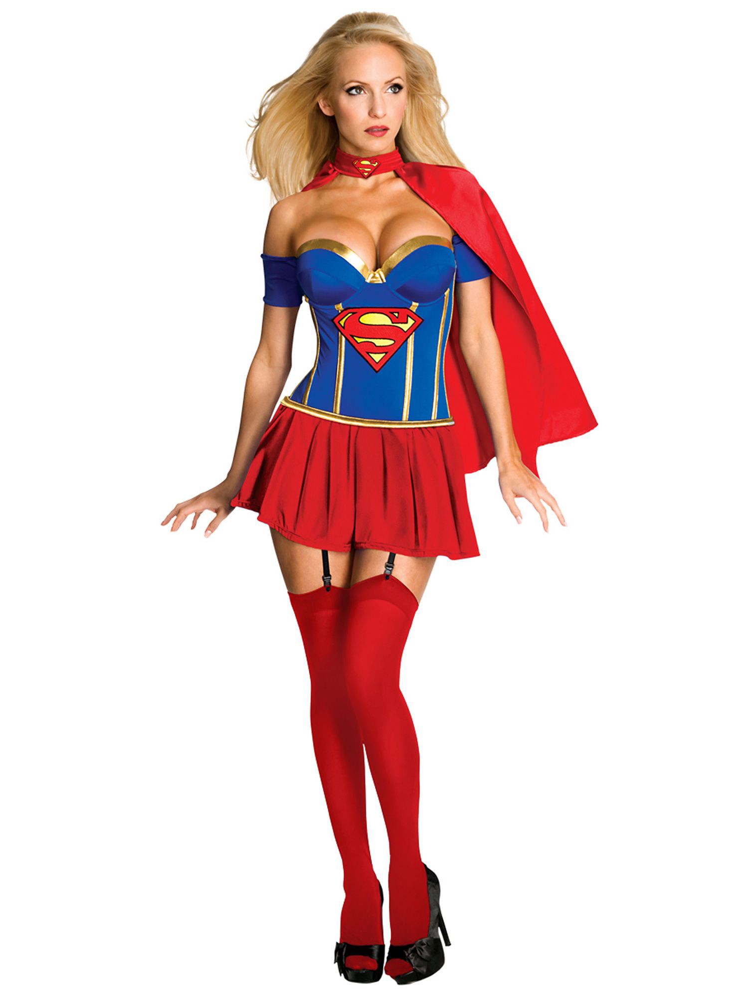 Justice League - Supergirl Corset Adult Costume