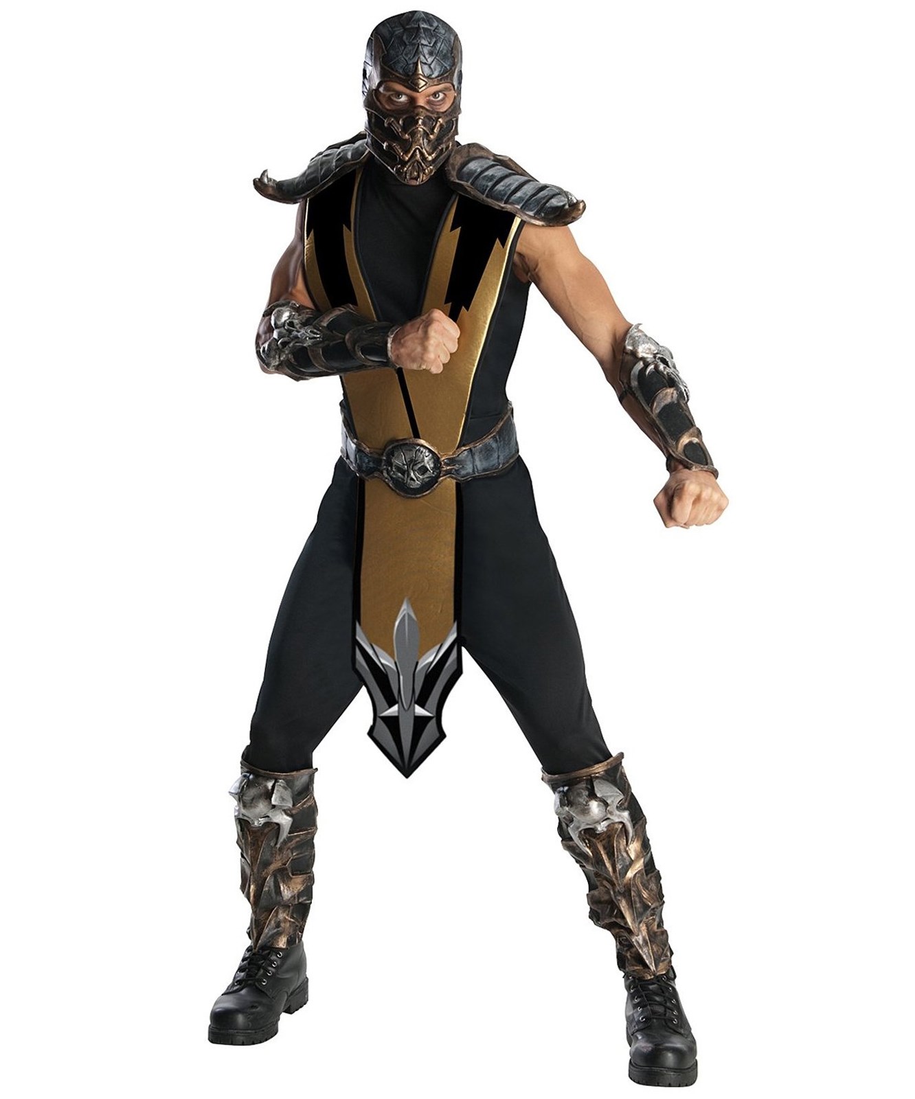 Mortal Kombat - Scorpion Deluxe Adult Costume
