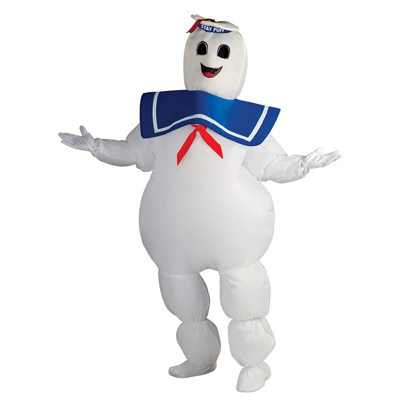 Ghostbusters   Inflatable Stay Puft Marshmallow Man Adult Costume for the 2022 Costume season.