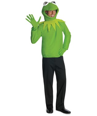 The Muppets - Kermit Adult Costume Kit