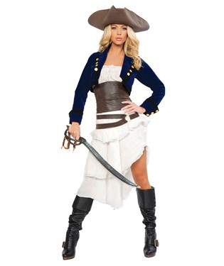 Colonial Pirate Adult Costume