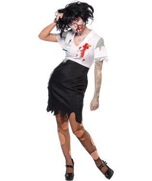 Worked To Death - Office Zombie Female Adult Costume