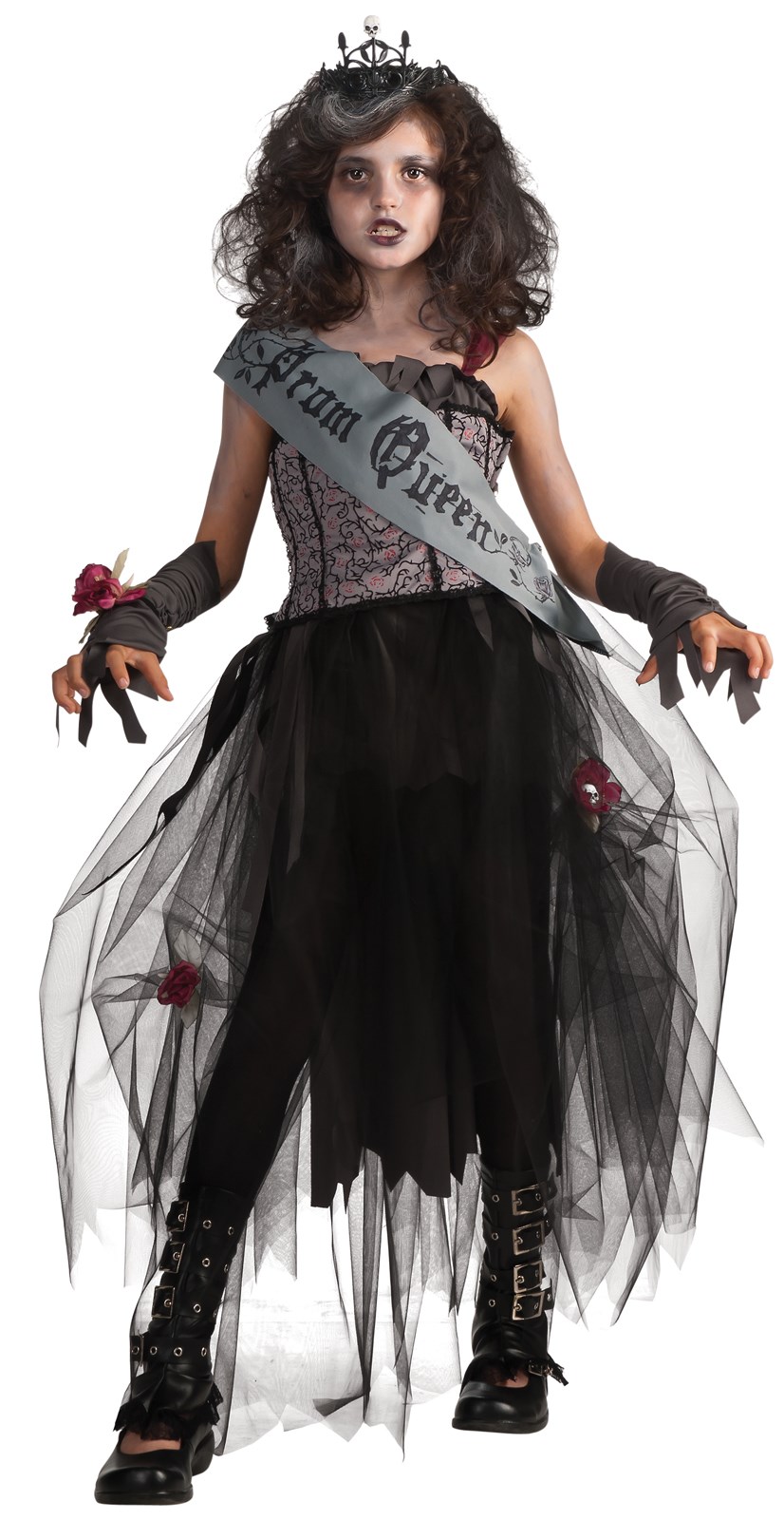 Goth Prom Queen Child Costume
