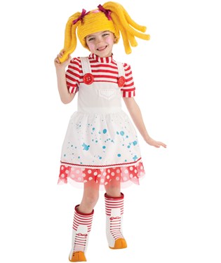Lalaloopsy - Spot Splatter Splash Doll Toddler / Child Costume