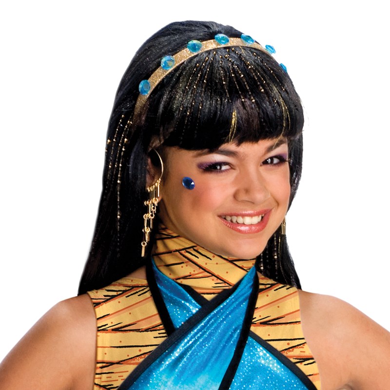 Monster High   Cleo de Nile Wig (Child) for the 2022 Costume season.