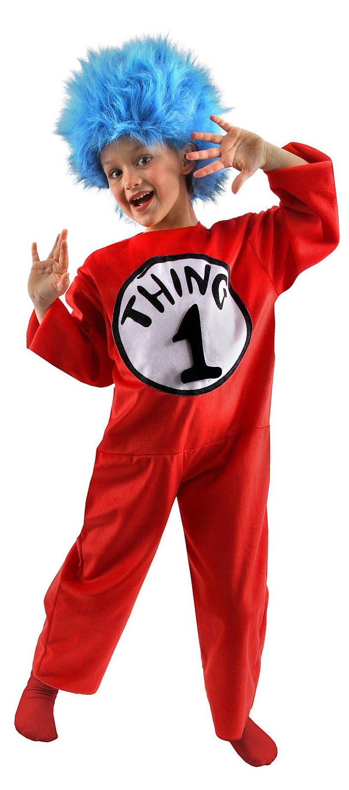 Dr. Seuss The Cat in the Hat - Thing 1 and Thing 2 Child Costume