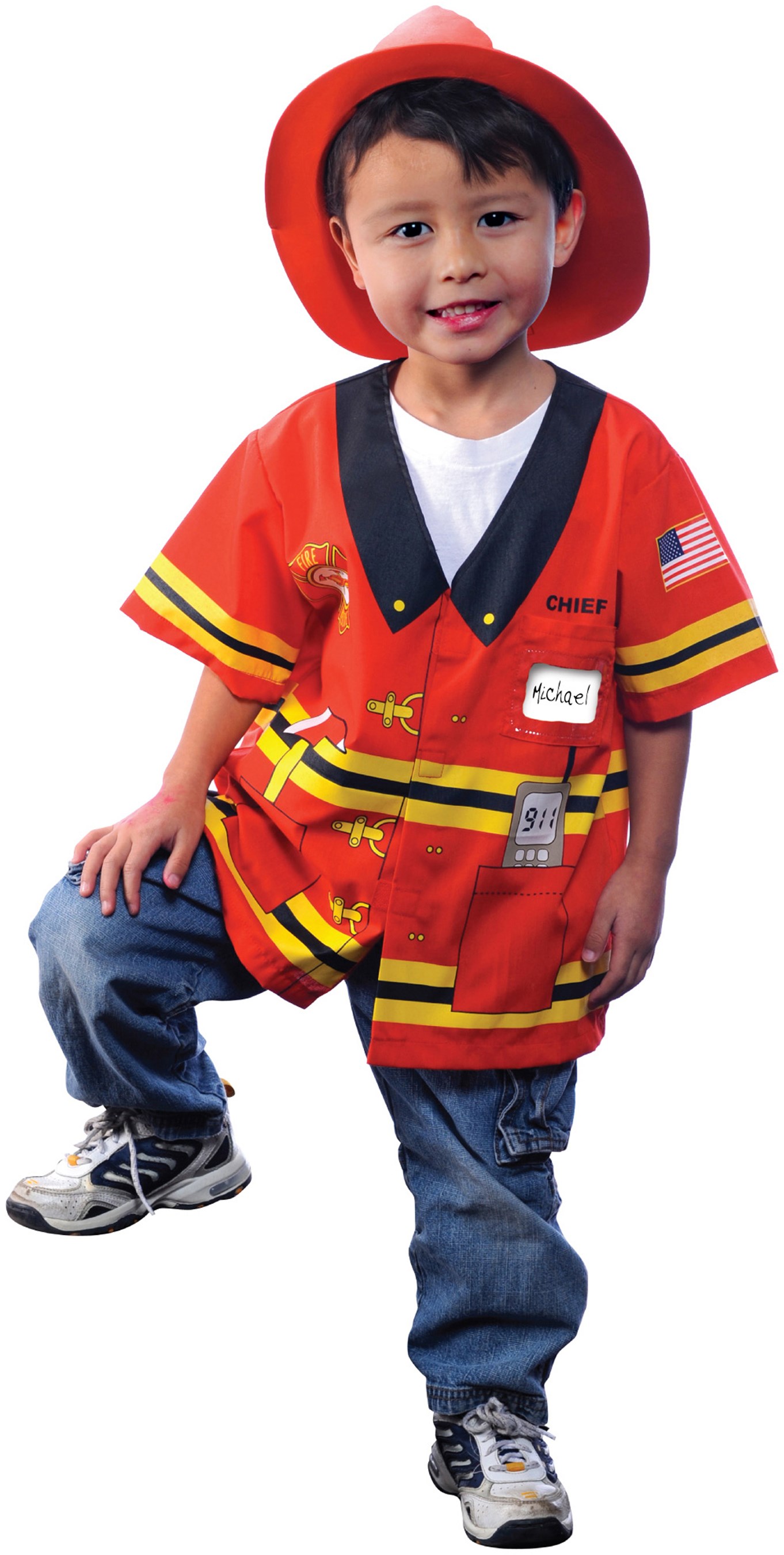 My First Career Gear - Firefighter Toddler Costume