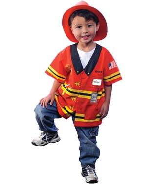 My First Career Gear – Firefighter Toddler Costume