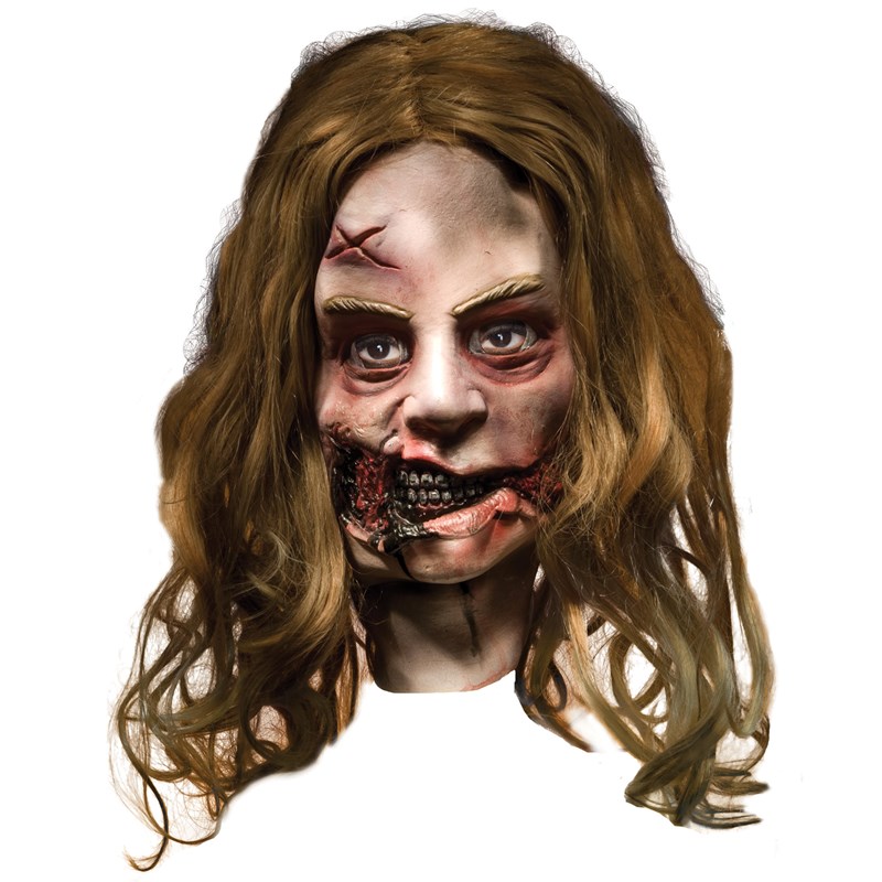 The Walking Dead   Little Girl Zombie Deluxe Mask (Adult) for the 2022 Costume season.