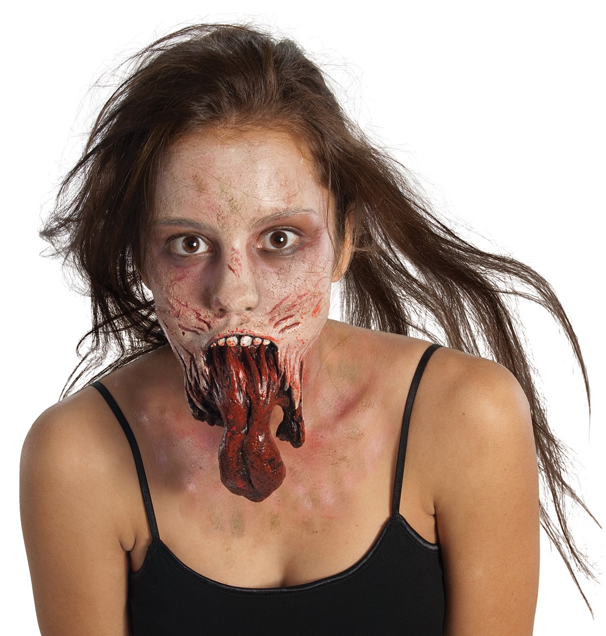 The Walking Dead - Split Jaw Latex Prosthetics Adult