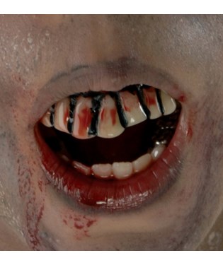 The Walking Dead Bloody Teeth Adult