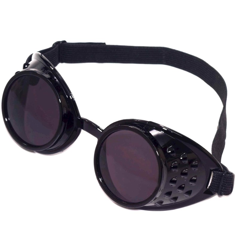 Steampunk Goggles (Black) for the 2022 Costume season.