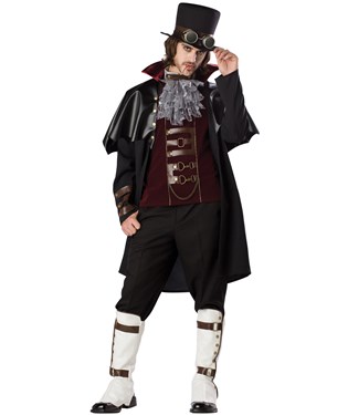 Steampunk Victorian Vampire Adult Plus Costume