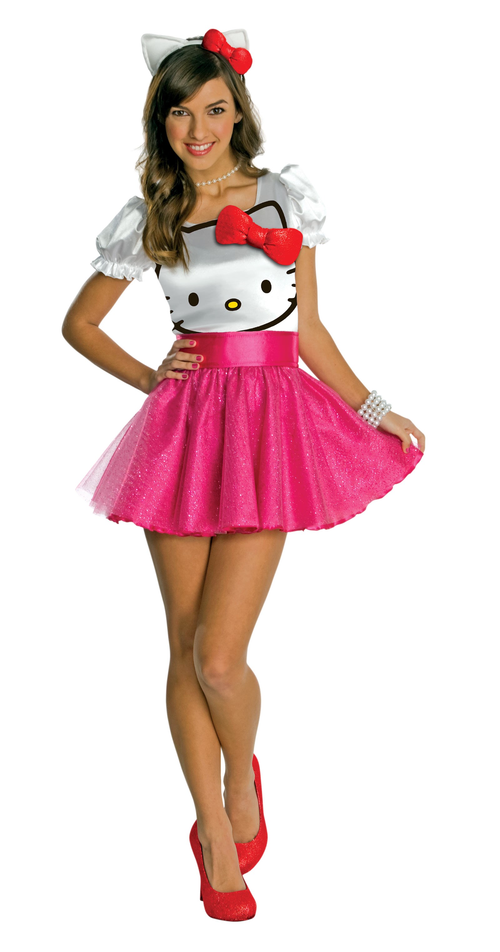 Hello Kitty – Hello Kitty Tutu Dress Teen Costume