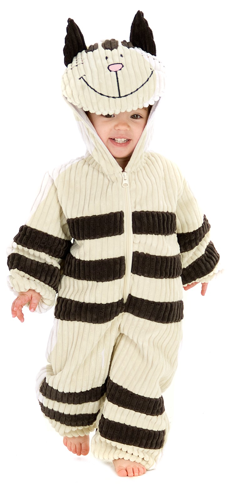 Corduroy Striped Cat Toddler Costume