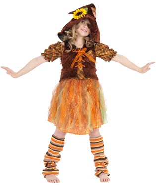 Serena the Scarecrow Child Costume