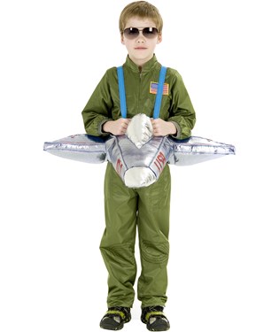Plush Ride-In Airplane Toddler Costume