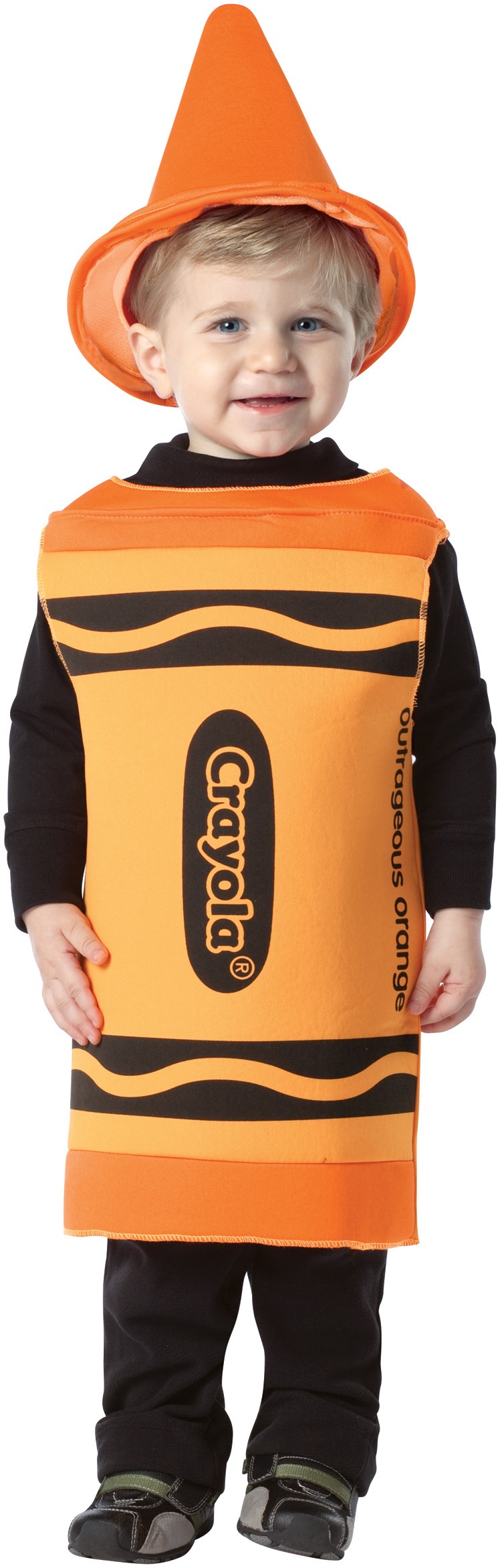 Crayola Outrageous Orange Crayon Toddler Costume