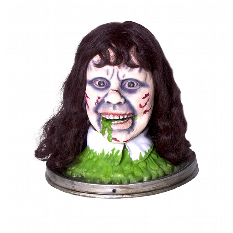 Exorcist Spinning Head Platter Animated Prop for the 2022 Costume season.