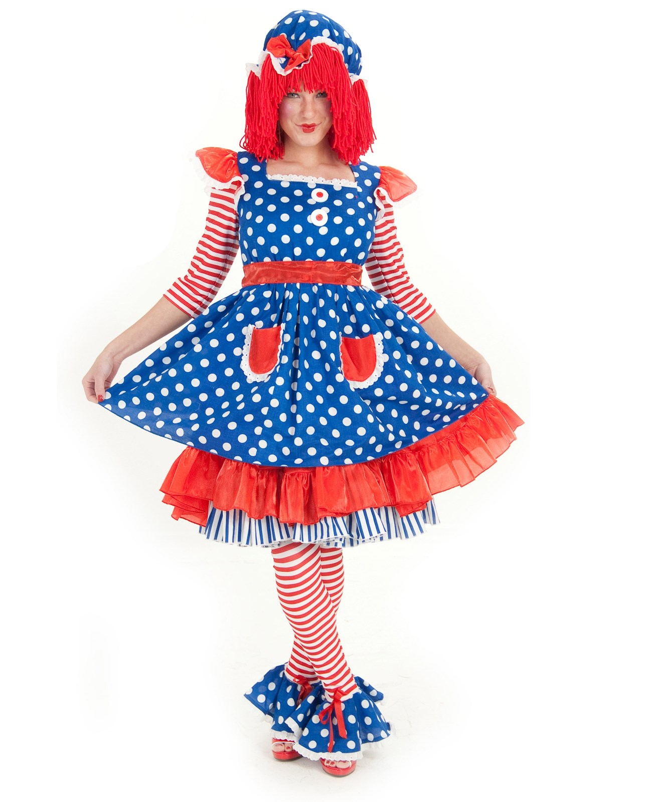 Raggedy Ann Deluxe Adult Costume