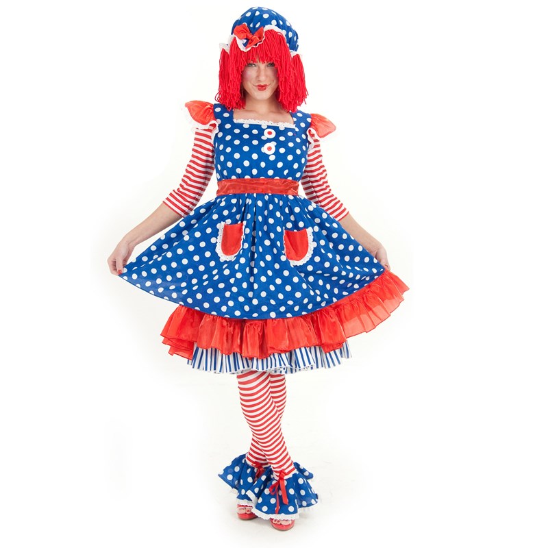 Raggedy Ann Deluxe Adult Costume for the 2022 Costume season.