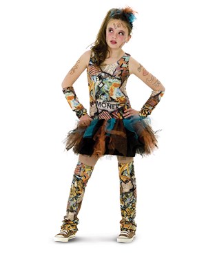 Graffiti Girl Tween Costume