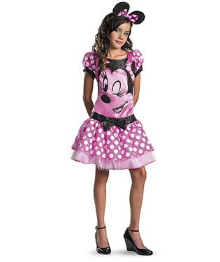 Mickey Mouse Clubhouse - Pink Minnie Mouse Tween Costume