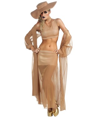 Lady Gaga Gold Adult Costume