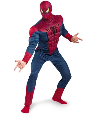 The Amazing Spider-Man Classic Muscle Adult Costume