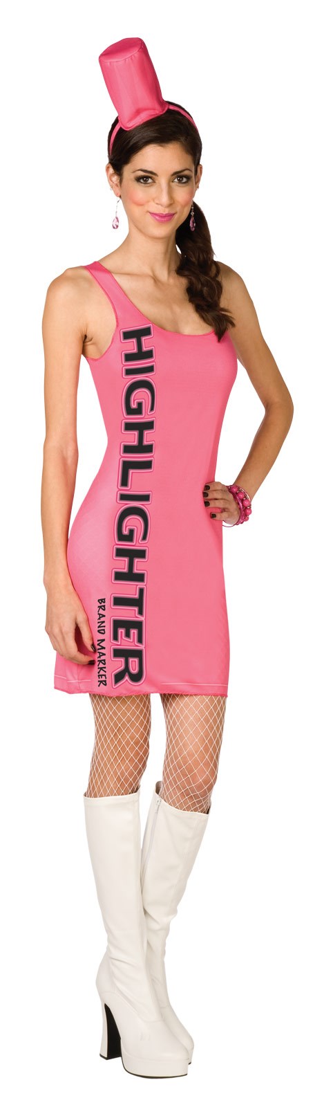 Pink Highlighter Adult Costume