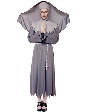Sister Spirit Nun Adult Plus Costume