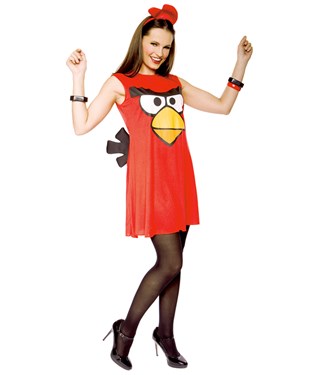 Rovio Angry Birds Sassy Red Bird Adult Costume