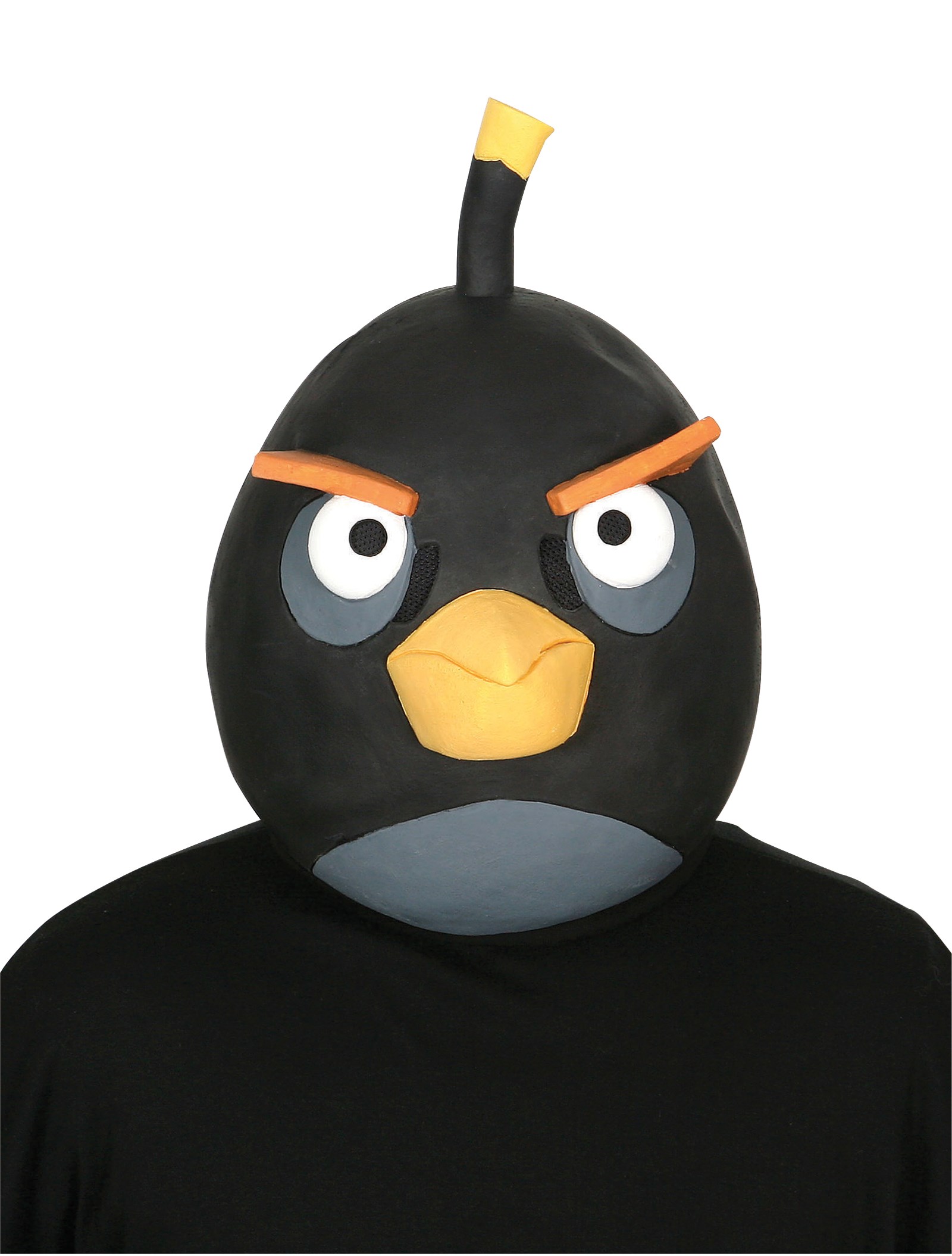 Rovio Angry Birds Black Bird Latex Mask Adult