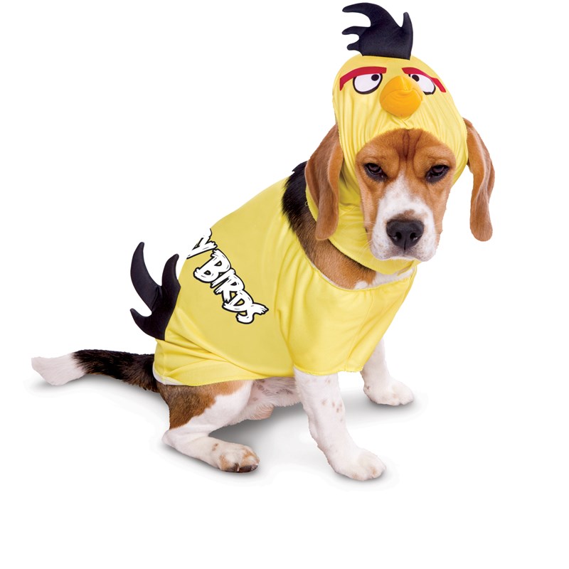 Rovio Angry Birds Yellow Bird Pet Costume for the 2022 Costume season.
