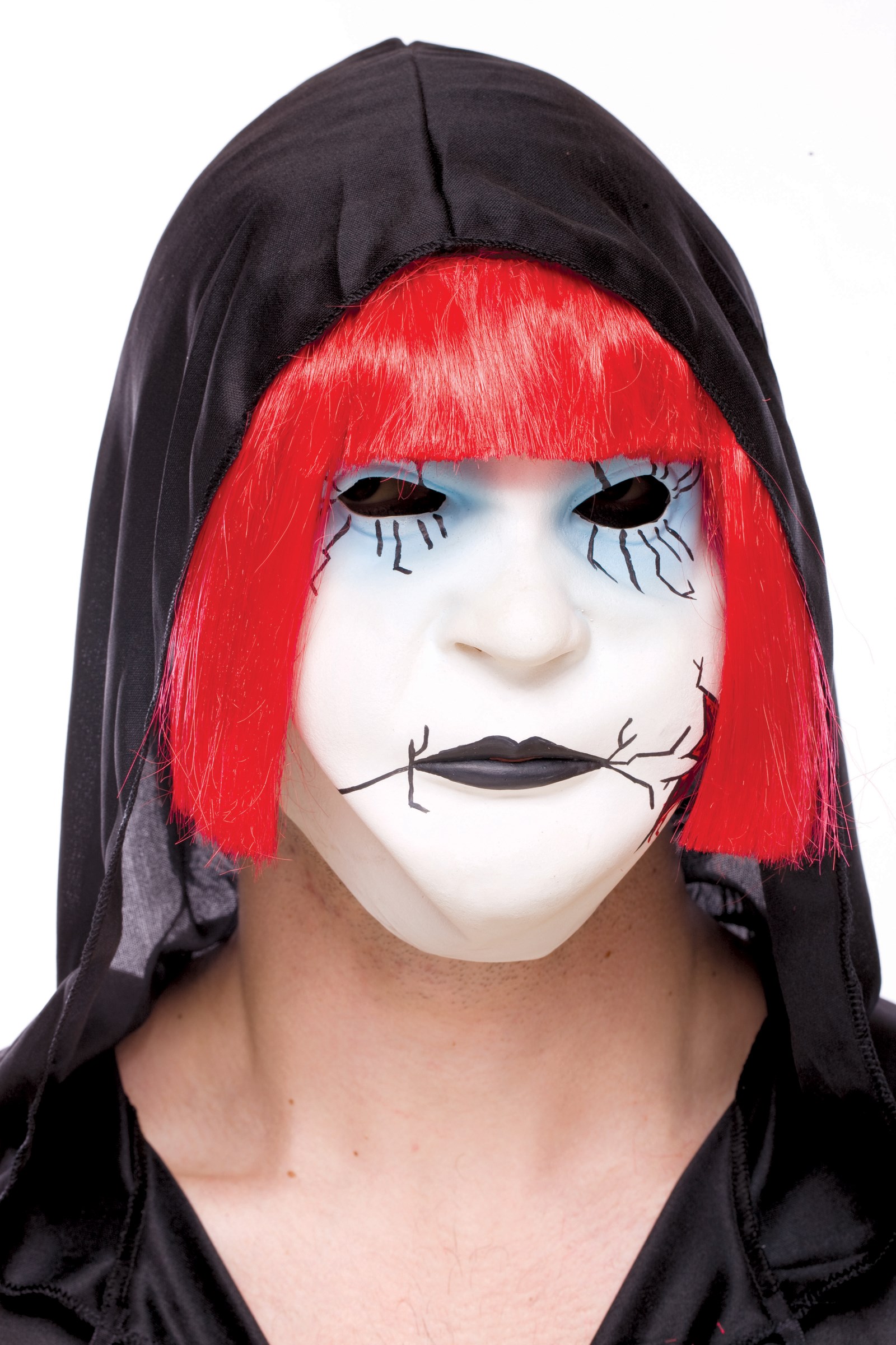 Creepers Crackedy Ann Adult Mask with Hair
